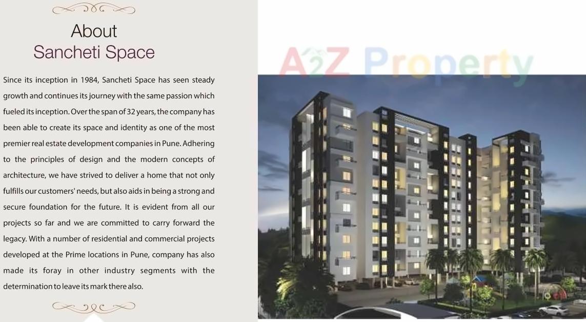 3D Elevation of real estate project Mount Castel located at Wagholi, Pune, Maharashtra