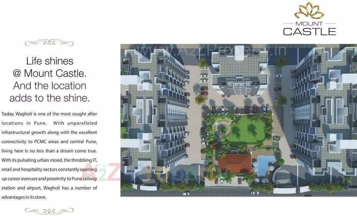  of real estate project Mount Castel located at Wagholi, Pune, Maharashtra