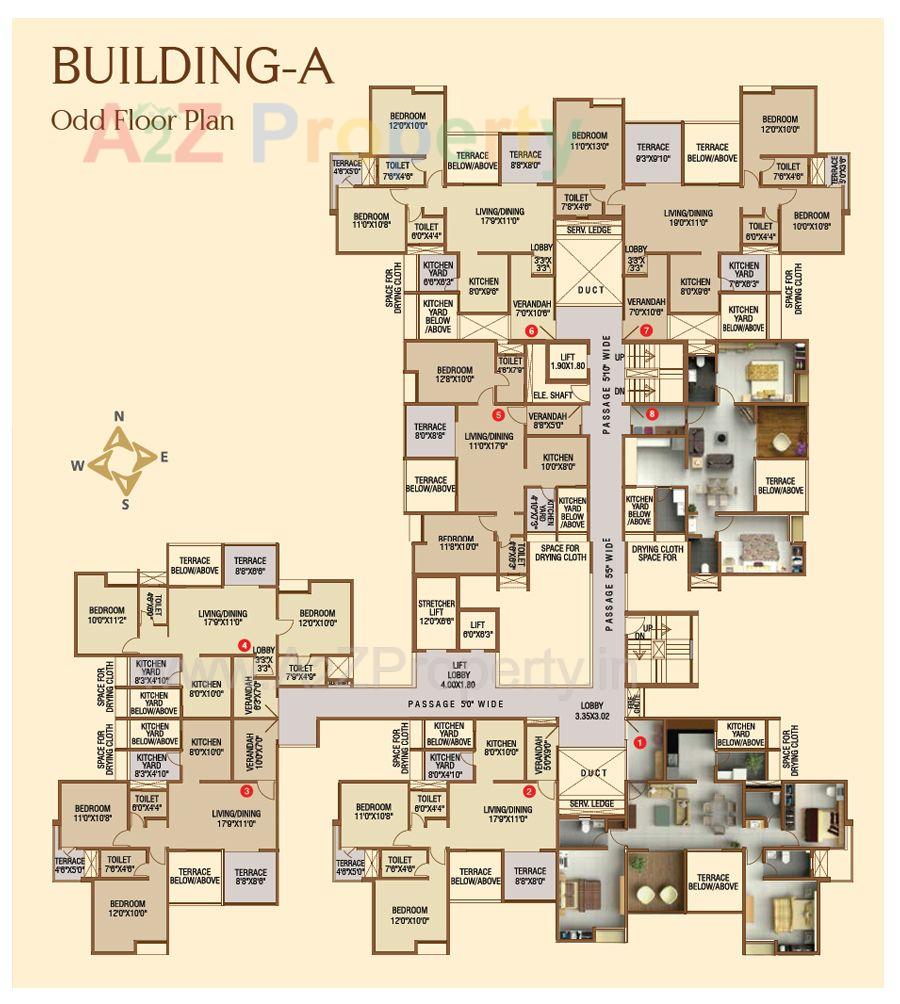 Odd of real estate project Mount Unique located at Baner, Pune, Maharashtra