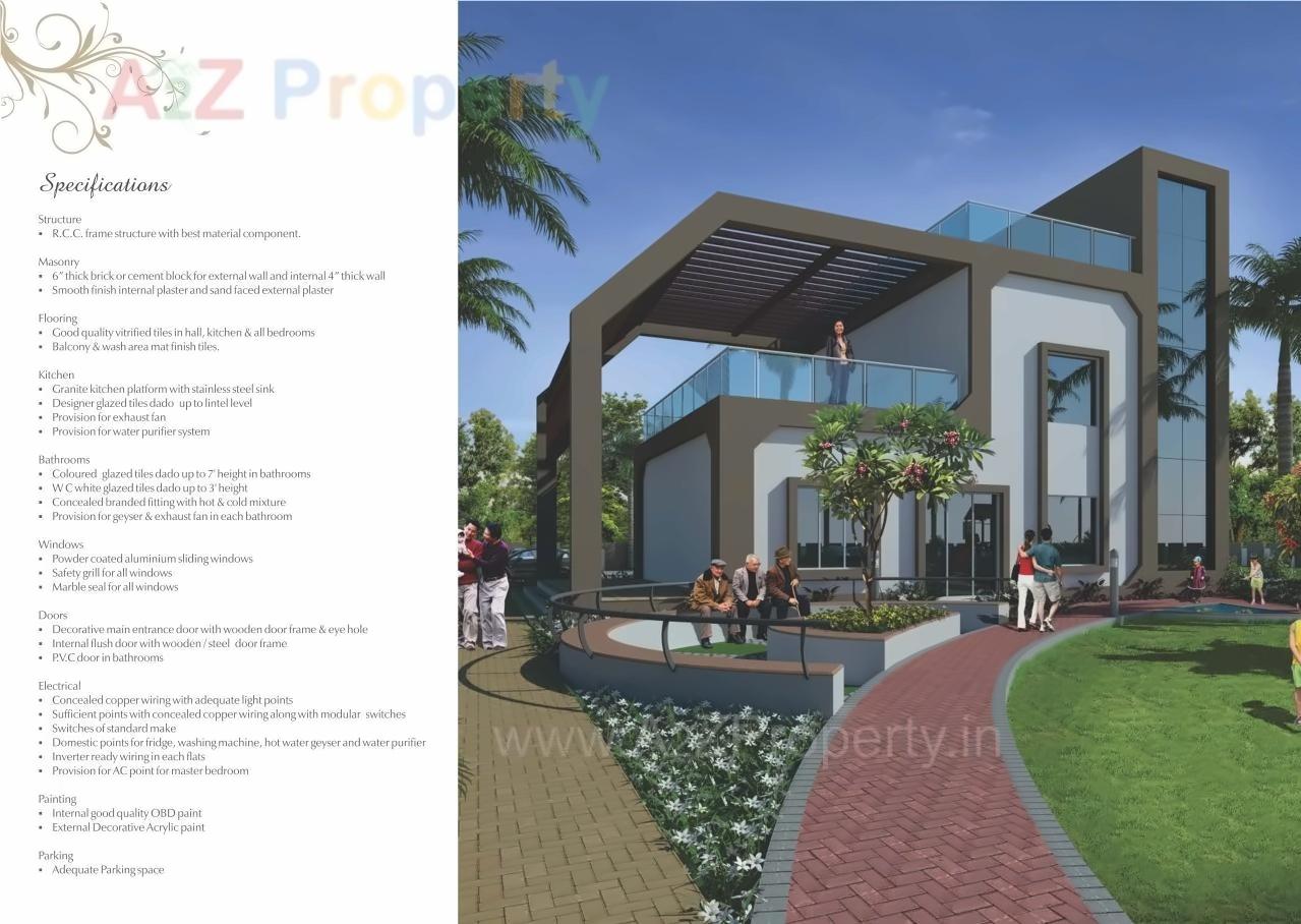 3D Elevation of real estate project Mountscape located at Pisoli, Pune, Maharashtra