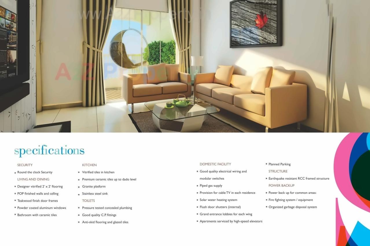 3D Elevation of real estate project Msr Seasons located at Pimpri-chinchawad-m-corp, Pune, Maharashtra