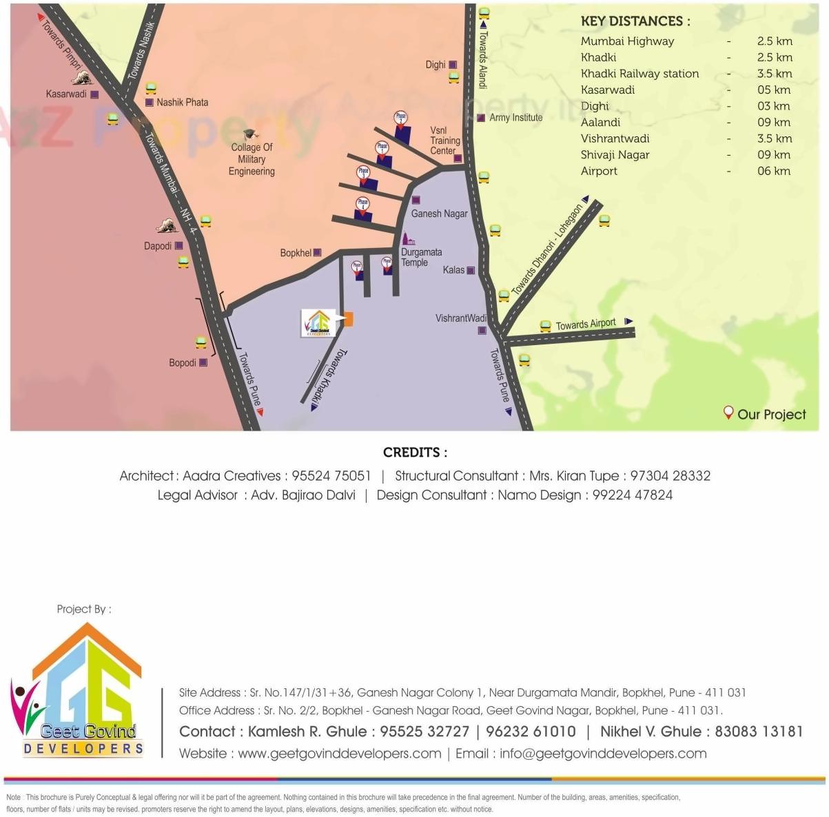  of real estate project Muktai Aangan located at Kalas, Pune, Maharashtra