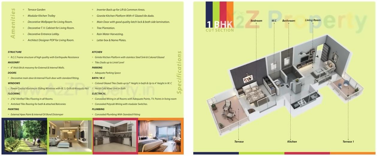  of real estate project Muktai Angaan located at Khadki, Pune, Maharashtra