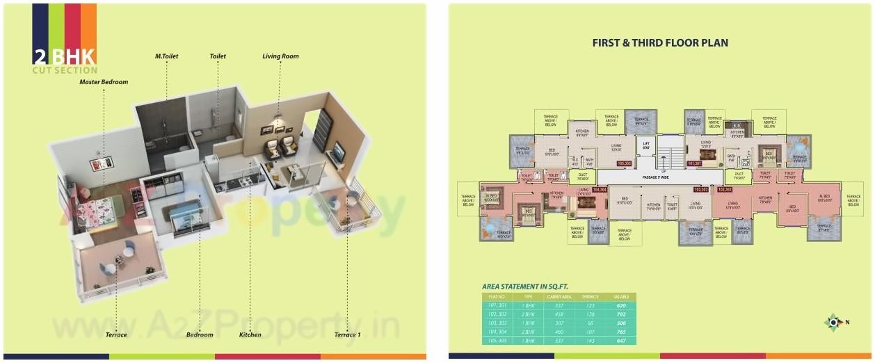 Layout of real estate project Muktai Angaan located at Khadki, Pune, Maharashtra