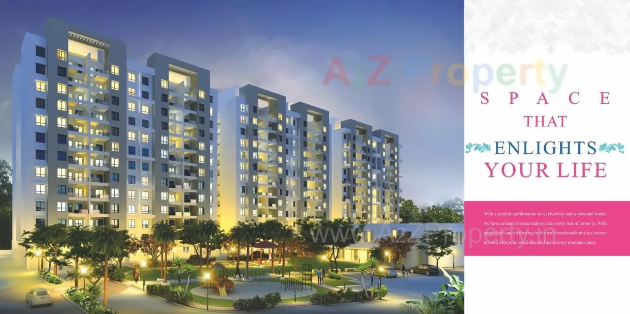 3D Elevation of real estate project Mulik Luxuria located at Pune-m-corp, Pune, Maharashtra