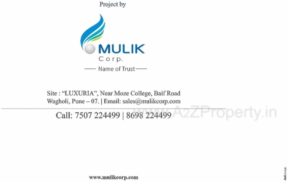  of real estate project Mulik Luxuria located at Pune-m-corp, Pune, Maharashtra