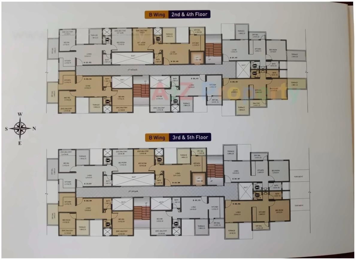 Layout of real estate project Naath Residency located at Pimpri-chinchawad-m-corp, Pune, Maharashtra