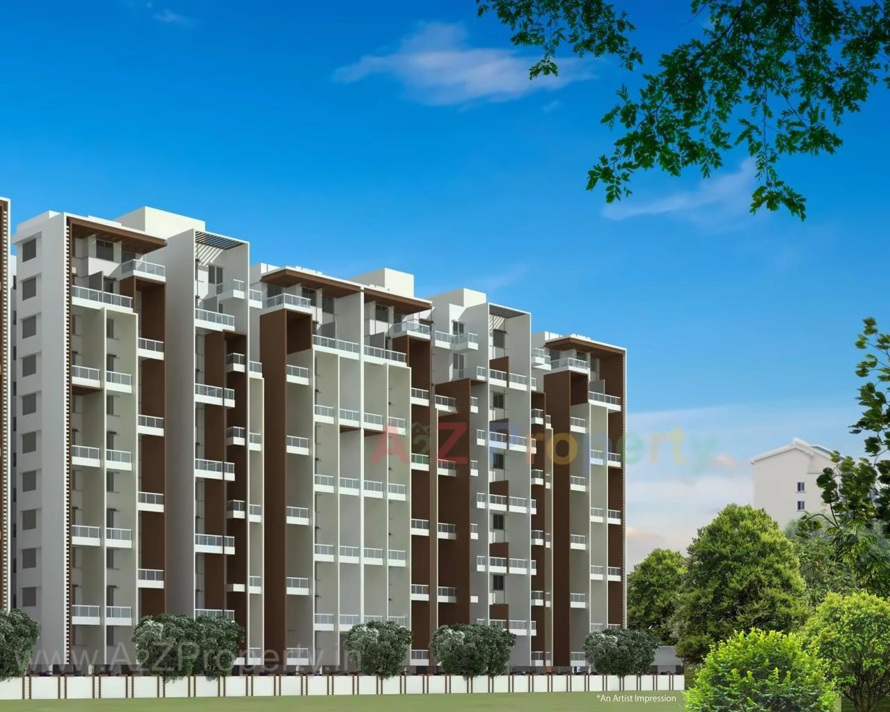 3D Elevation of real estate project Namrata Gloria located at Pimpri-chinchawad-m-corp, Pune, Maharashtra