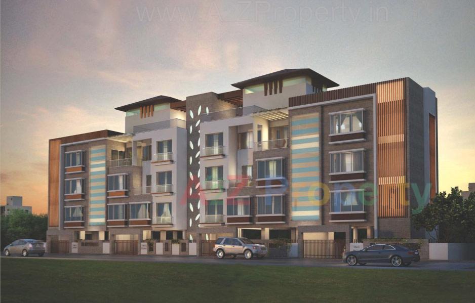 3D Elevation of real estate project Nandan Amaira located at Pune-m-corp, Pune, Maharashtra