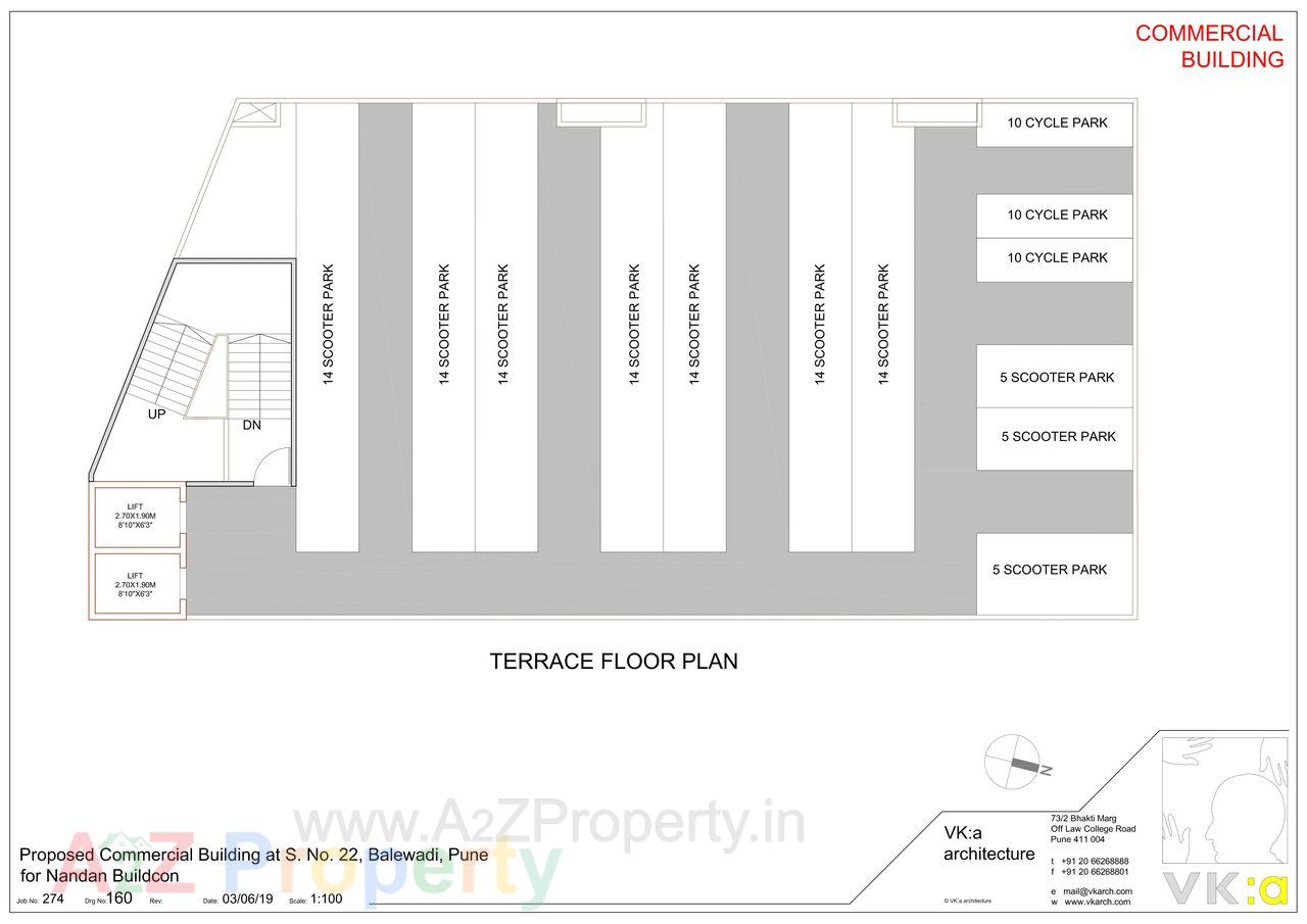 0001 (3) of real estate project Nandan Fortura located at Pune-m-corp, Pune, Maharashtra
