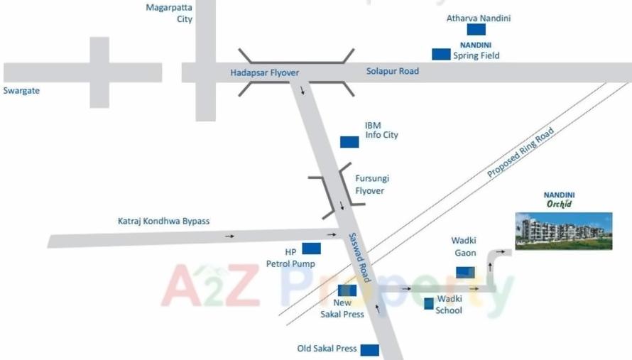  of real estate project Nandini Orchid located at Wadki, Pune, Maharashtra