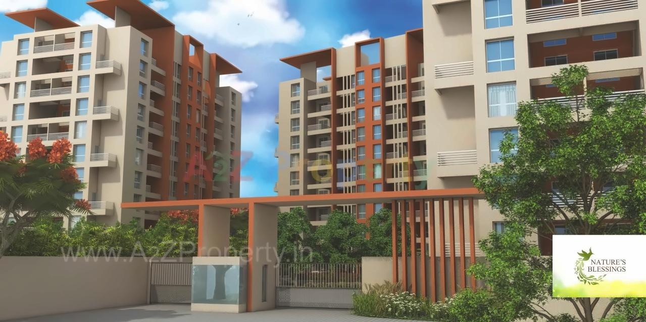 3D Elevation of real estate project Natures Blessings located at Gorhe-bk, Pune, Maharashtra