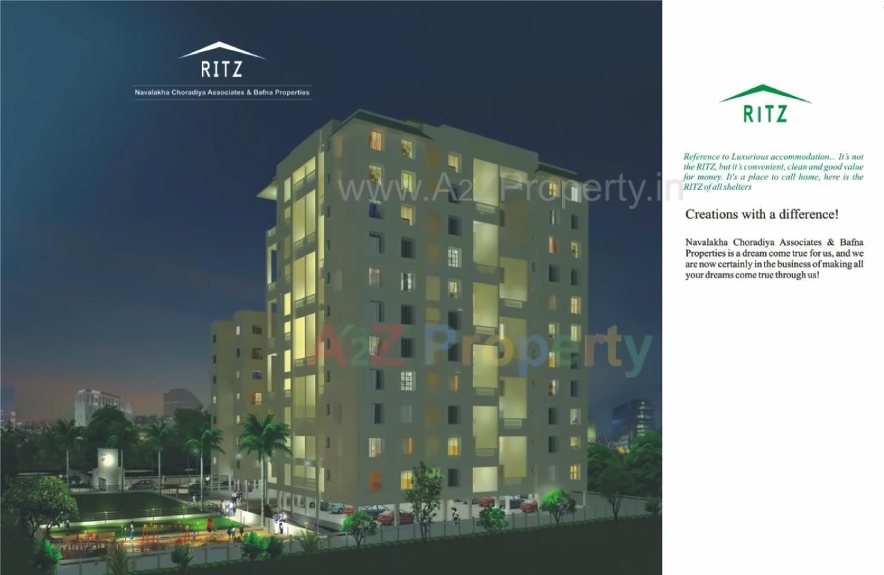 3D Elevation of real estate project Navalakha Ritz located at Kharadi, Pune, Maharashtra