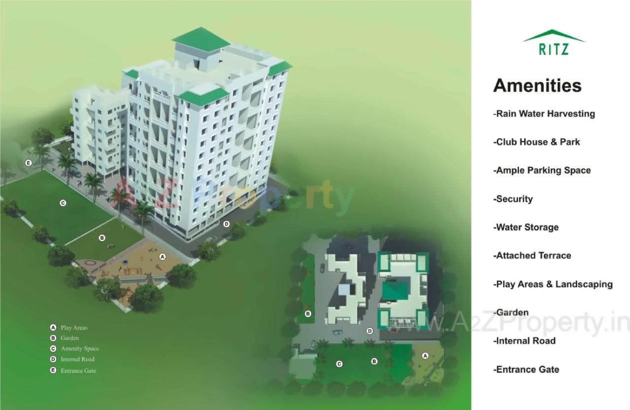 3D Elevation of real estate project Navalakha Ritz located at Kharadi, Pune, Maharashtra
