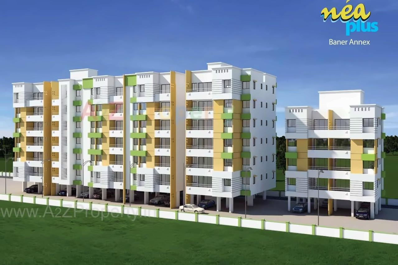 3D Elevation of real estate project Neaplus located at Sus, Pune, Maharashtra