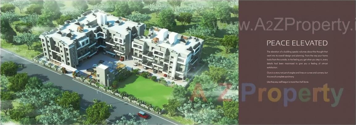 3D Elevation of real estate project Neeti Heritage located at Pune-m-corp, Pune, Maharashtra