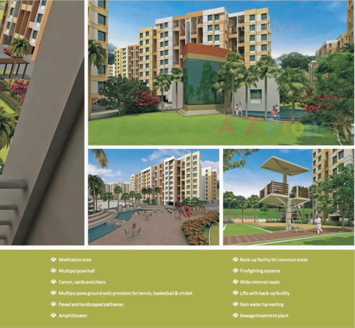 3D Elevation of real estate project Neo City located at Wagholi, Pune, Maharashtra