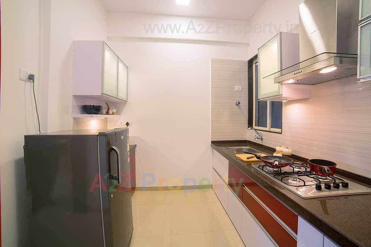 Kitchen1 of real estate project Nirman Altius located at Kharadi, Pune, Maharashtra