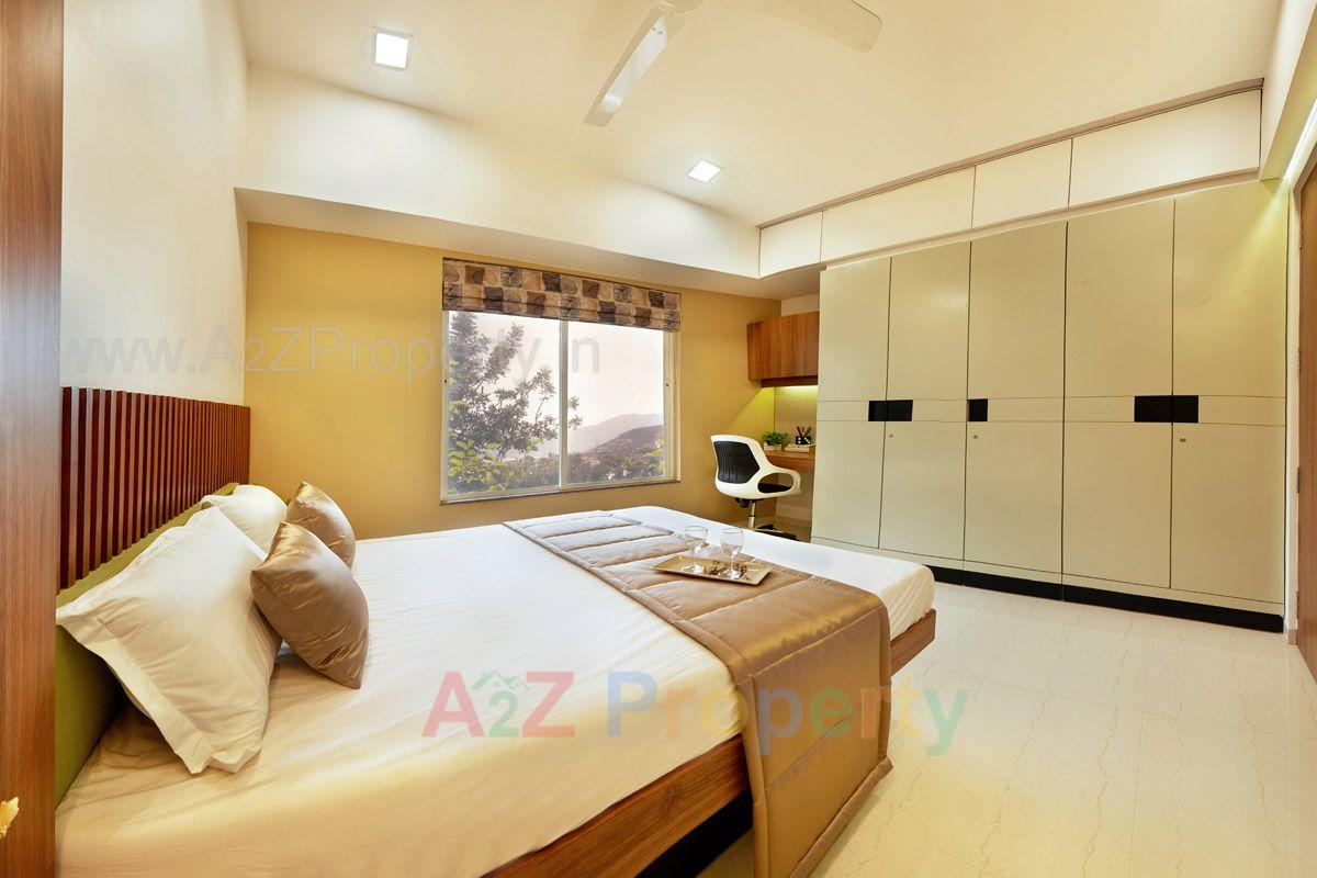 Bedroom1 of real estate project Nirman Aura located at Ambegaon-bk, Pune, Maharashtra