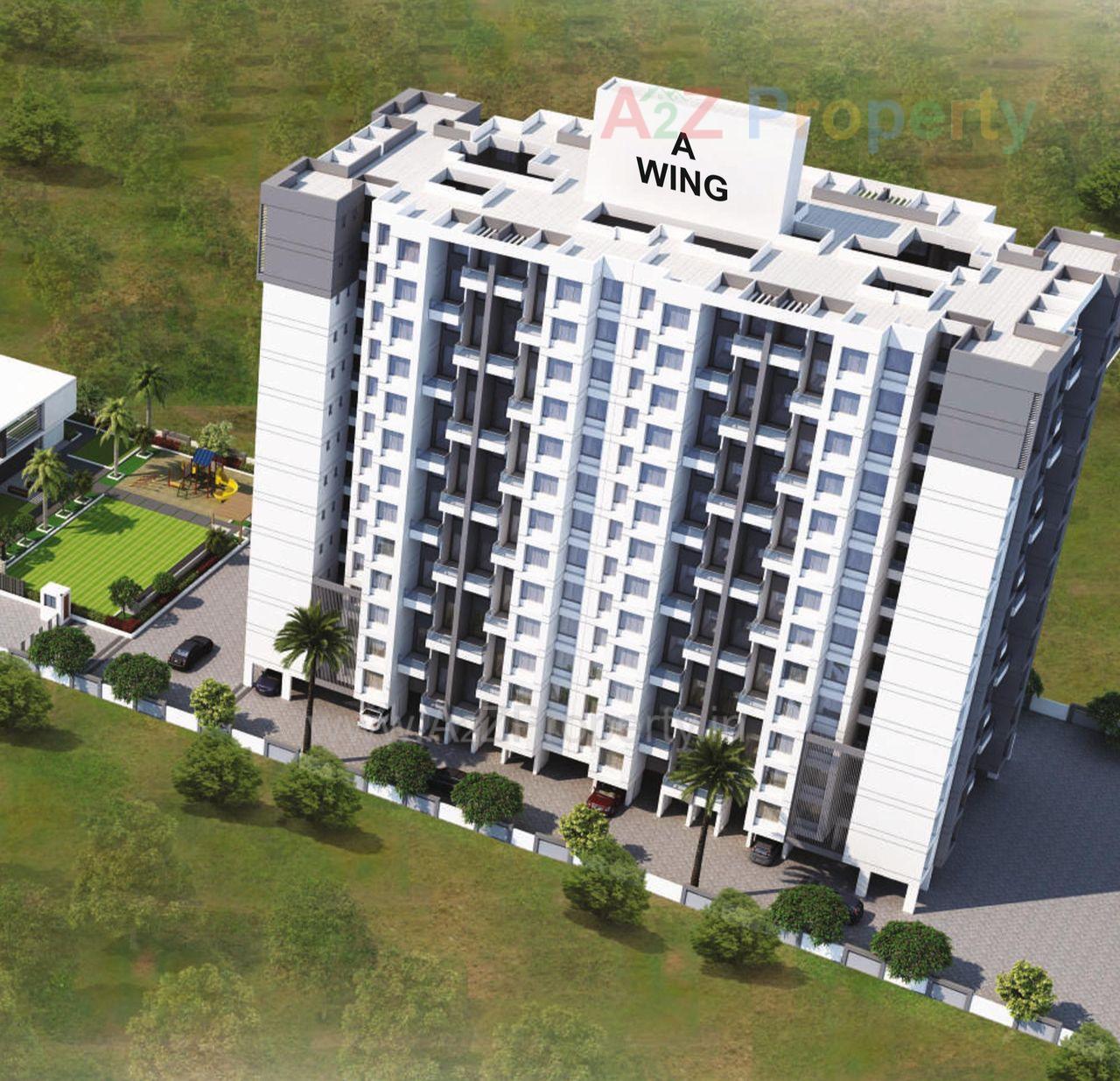 3D Elevation of real estate project Nirman Aura located at Ambegaon-bk, Pune, Maharashtra
