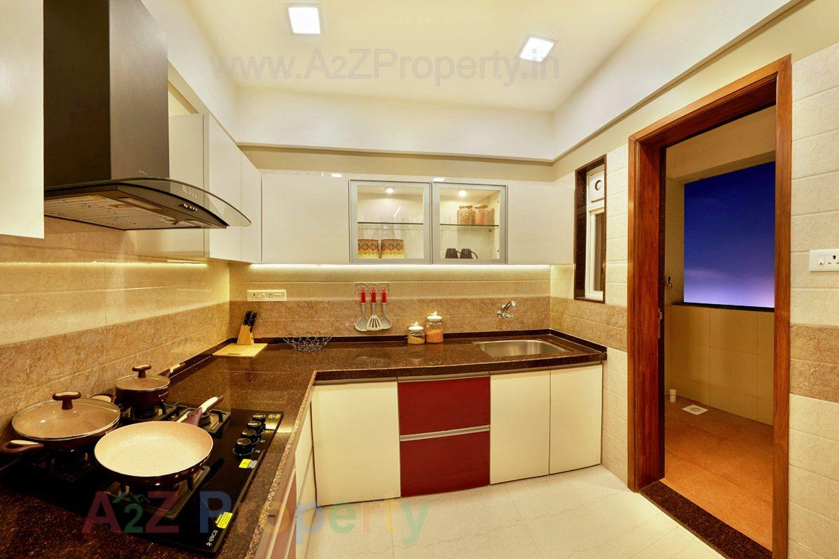 Kitchen 1 of real estate project Nirman Aura located at Ambegaon-bk, Pune, Maharashtra