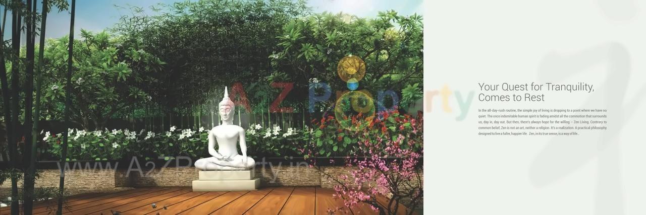 3D Elevation of real estate project Nirvana Zen located at Lohgaon, Pune, Maharashtra