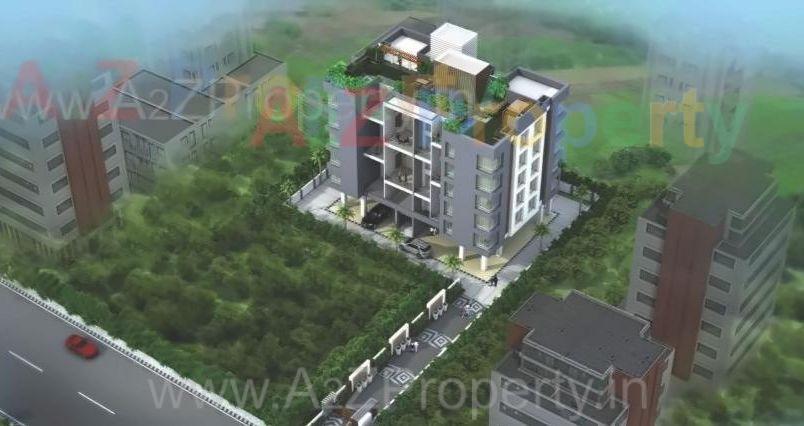 3D Elevation of real estate project Nirvana Zen located at Lohgaon, Pune, Maharashtra