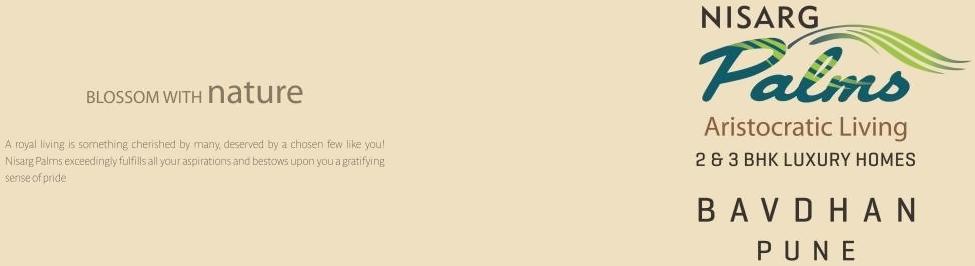  of real estate project Nisarg Palms located at Bavadhan-bk, Pune, Maharashtra