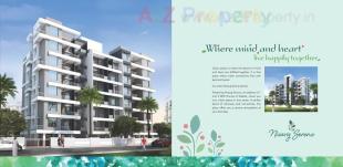 Elevation of real estate project Nisarg Serene located at Wakad, Pune, Maharashtra