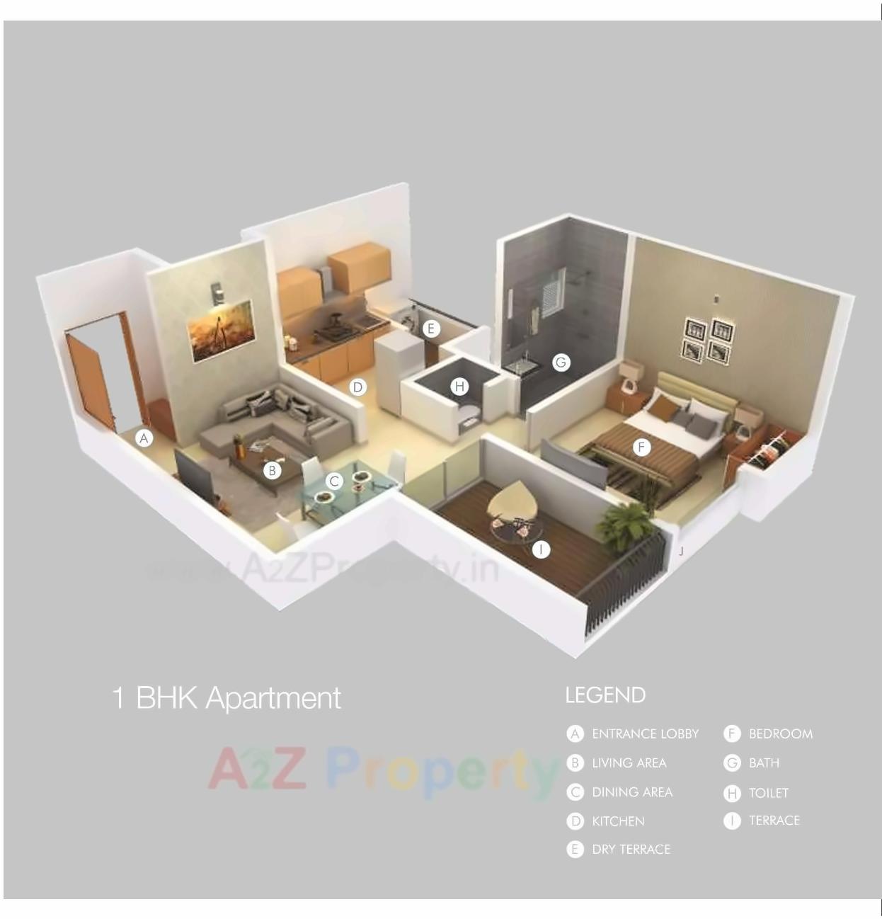 Layout of real estate project Nivasa Udaan located at Lohgaon, Pune, Maharashtra