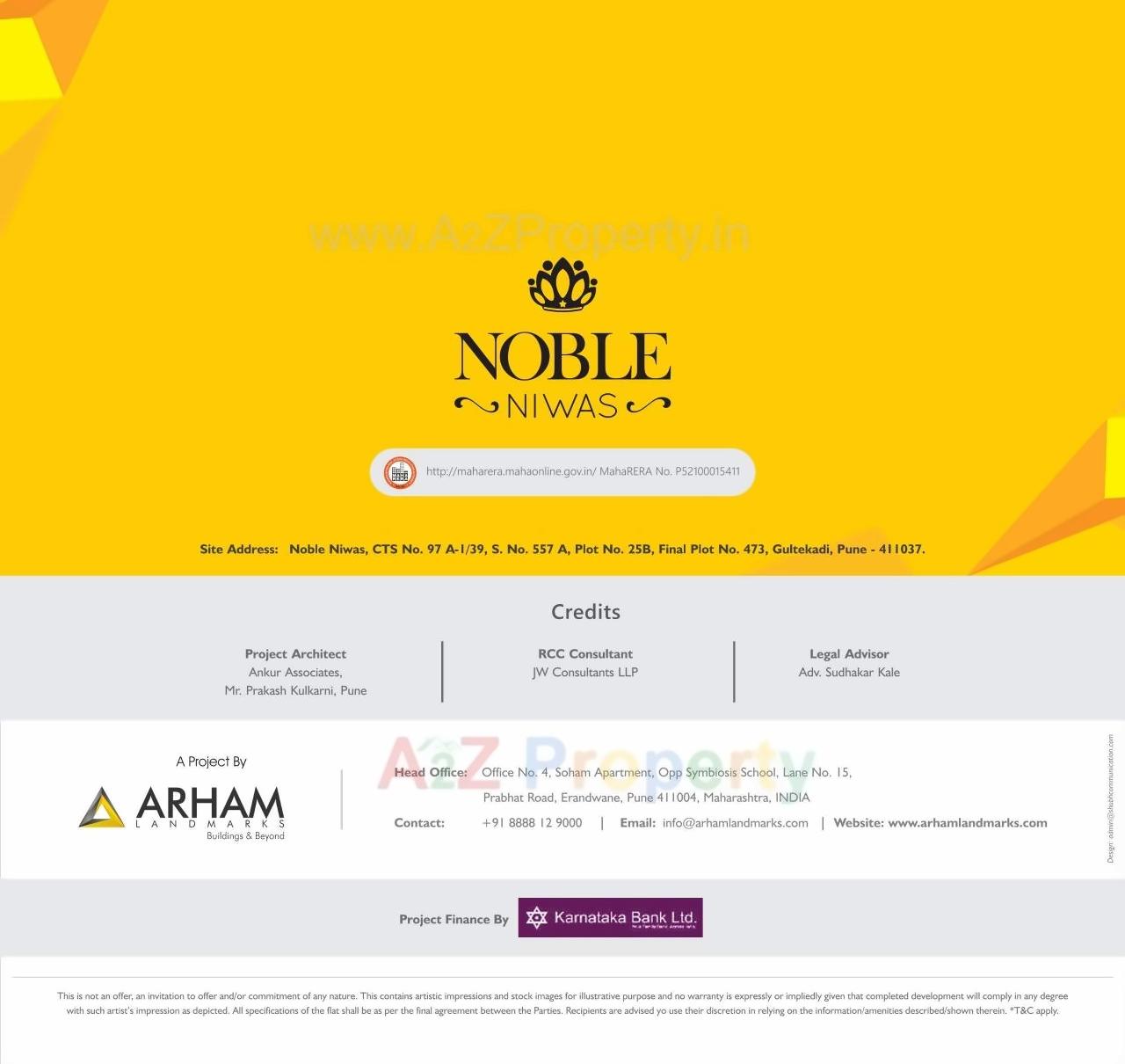  of real estate project Noble Nivas   Redevelopment located at Pune-m-corp, Pune, Maharashtra