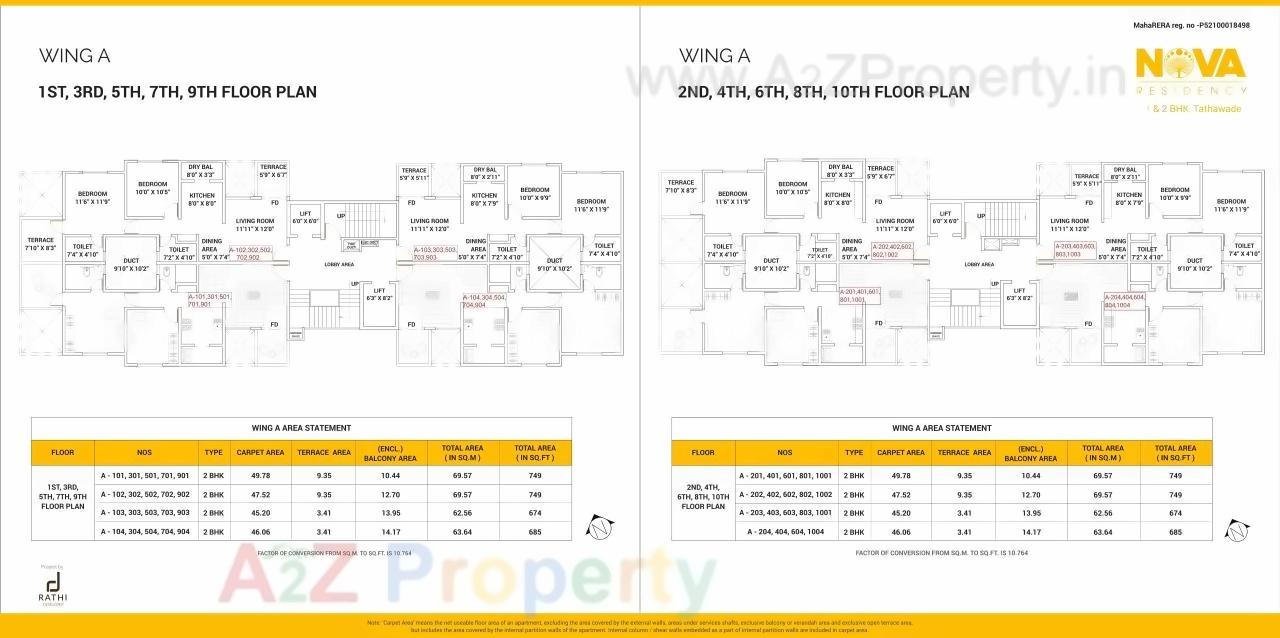  of real estate project Nova Residency located at Tathwade, Pune, Maharashtra