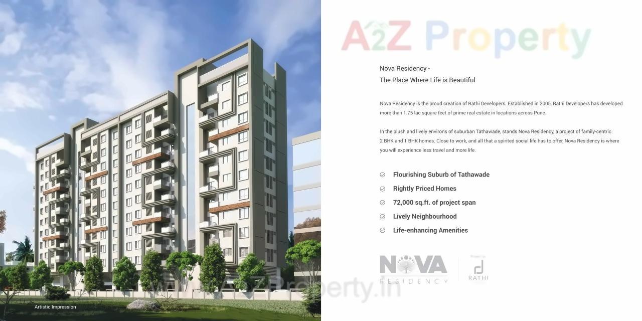  of real estate project Nova Residency located at Tathwade, Pune, Maharashtra