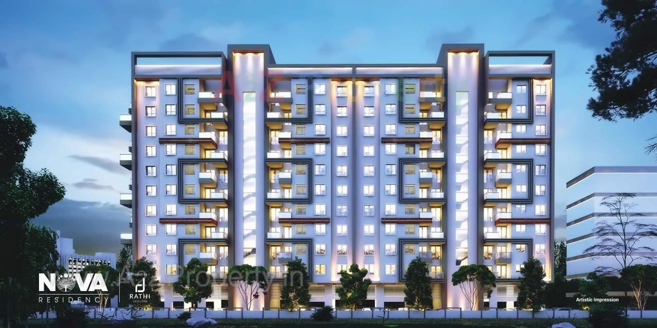 3D Elevation of real estate project Nova Residency located at Tathwade, Pune, Maharashtra