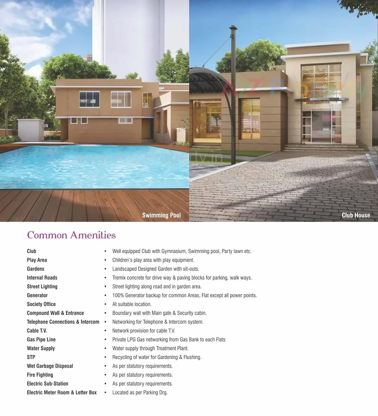 3D Elevation of real estate project Nyati Elan West located at Wagholi, Pune, Maharashtra