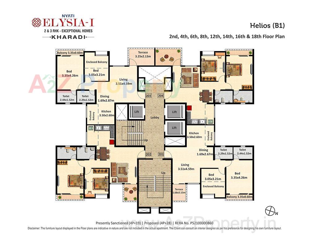 B1_even of real estate project Nyati Elysia located at Kharadi, Pune, Maharashtra