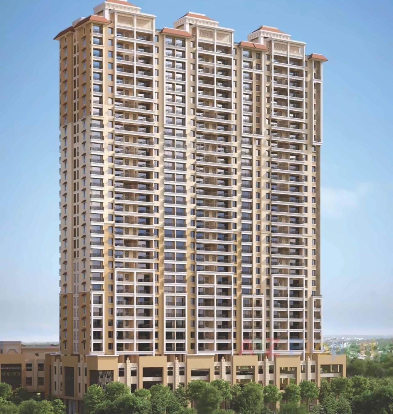 3D Elevation of real estate project Nyati Elysia located at Kharadi, Pune, Maharashtra