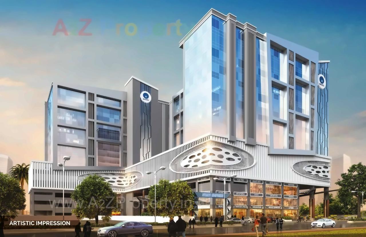 3D Elevation of real estate project Nyati Empress located at Lohgaon, Pune, Maharashtra