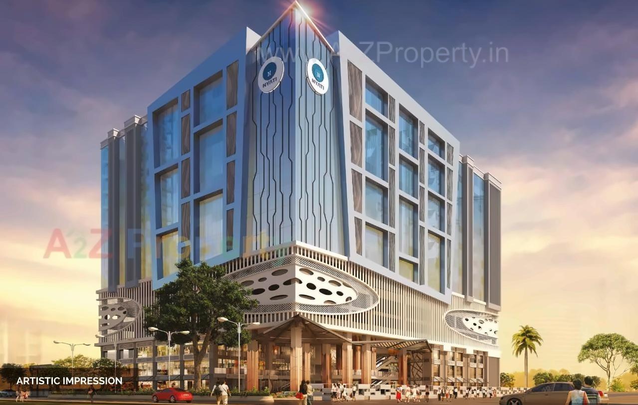 3D Elevation of real estate project Nyati Empress located at Lohgaon, Pune, Maharashtra