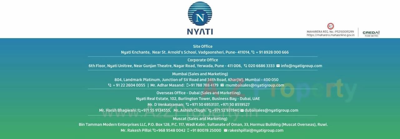  of real estate project Nyati Enchante located at Vadgaonsheri, Pune, Maharashtra