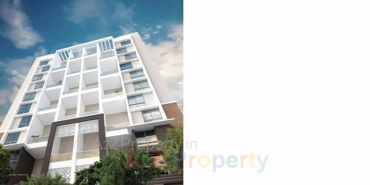 3D Elevation of real estate project Nyati Esteban located at Undri, Pune, Maharashtra