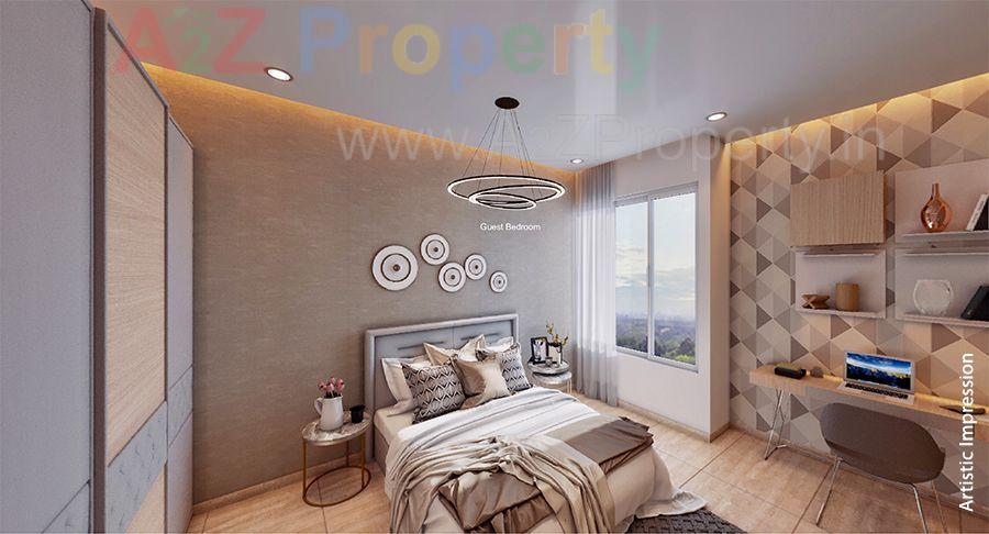 Children_s_bedroom of real estate project Nyati Evolve located at Pune-m-corp, Pune, Maharashtra