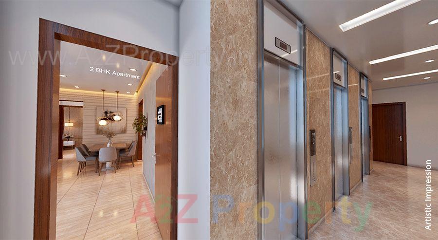 First_floor_entrance of real estate project Nyati Evolve located at Pune-m-corp, Pune, Maharashtra