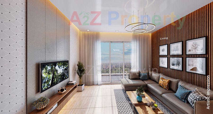 Living_area_3 of real estate project Nyati Evolve located at Pune-m-corp, Pune, Maharashtra