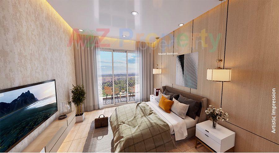 Master_bedroom_2 of real estate project Nyati Evolve located at Pune-m-corp, Pune, Maharashtra