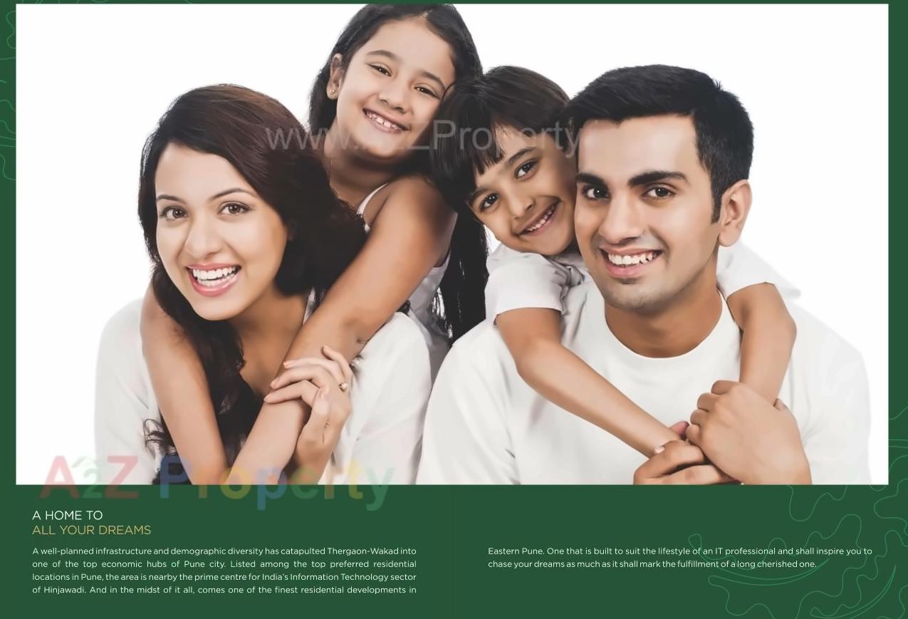  of real estate project Oak View located at Thergaon, Pune, Maharashtra