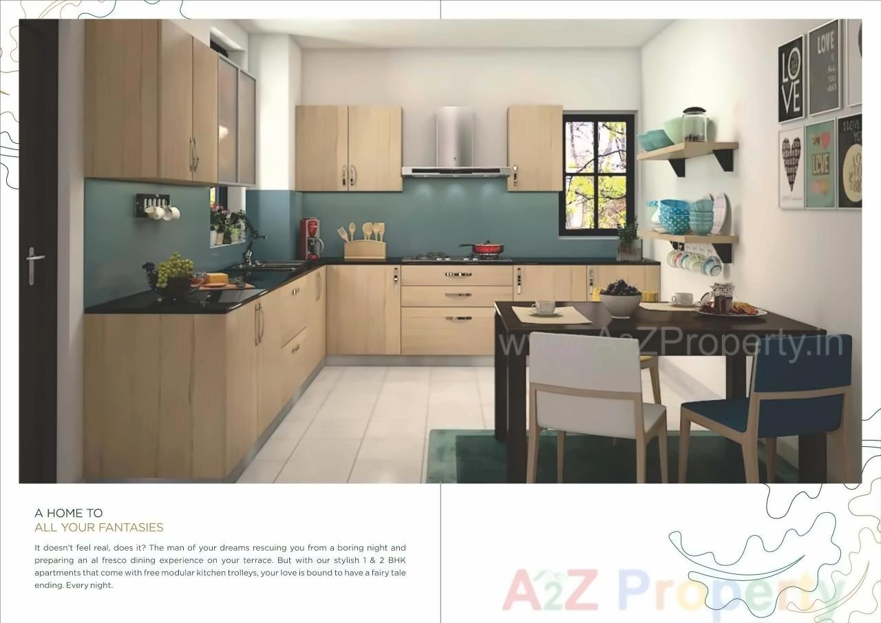 3D Elevation of real estate project Oak View located at Thergaon, Pune, Maharashtra