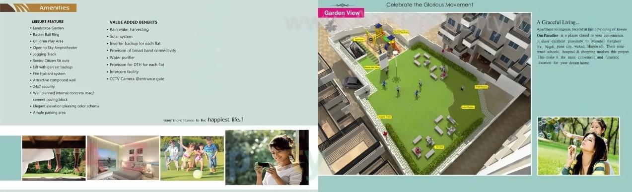  of real estate project Om Paradise located at Pimpri-chinchawad-m-corp, Pune, Maharashtra