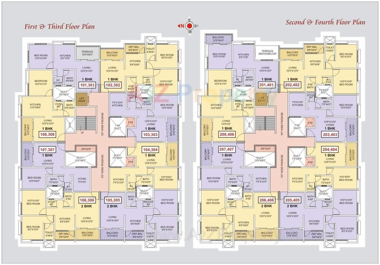 Layout of real estate project Om Siddhi located at Kirkatwadi, Pune, Maharashtra