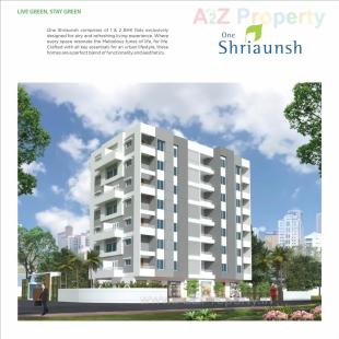 Elevation of real estate project One Shriaunsh located at Tathwade, Pune, Maharashtra
